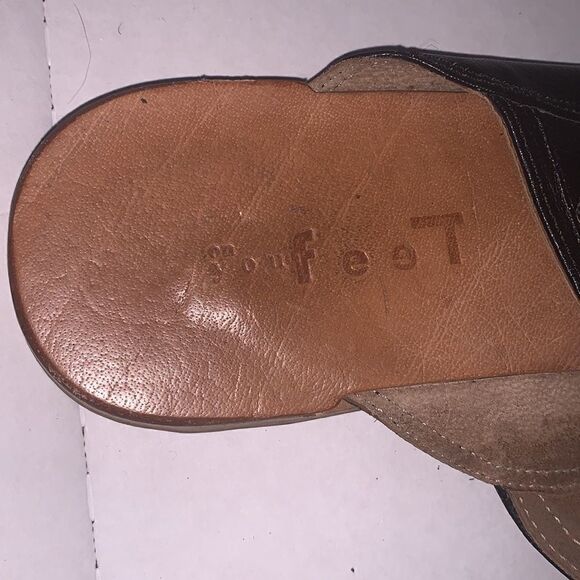 𝅺ON You a feet Leather Flip Flop Thong Sandals Shoes - Picture 7 of 8
